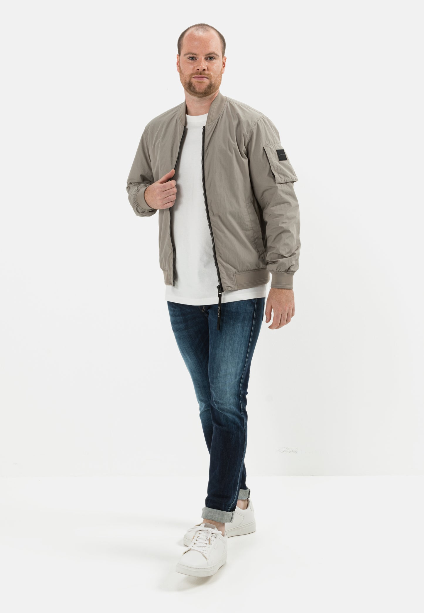 Baumwoll Blouson (Stone)