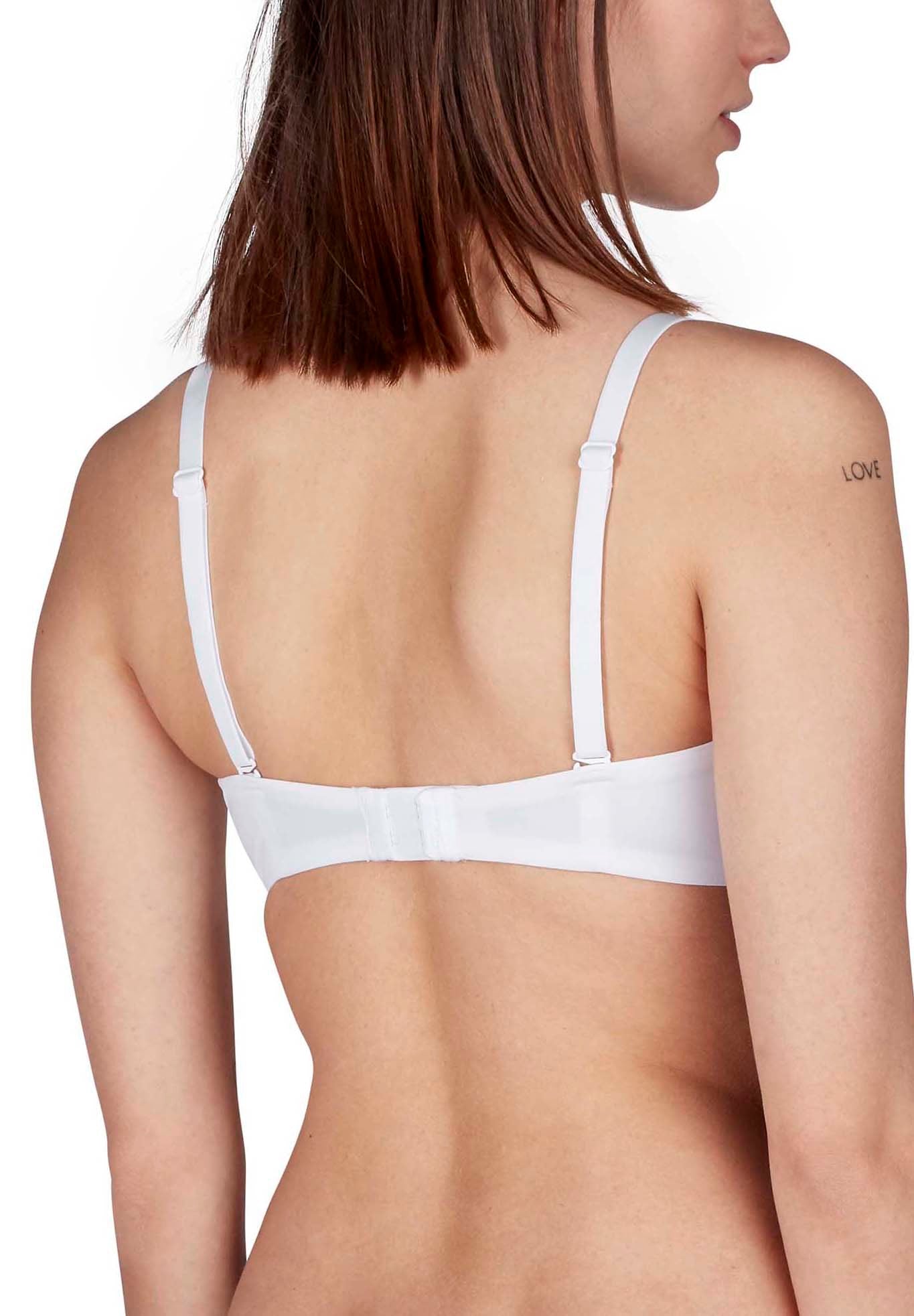 Skiny Damen Multi Schalen BH ohne Bügel Micro Lovers (White)