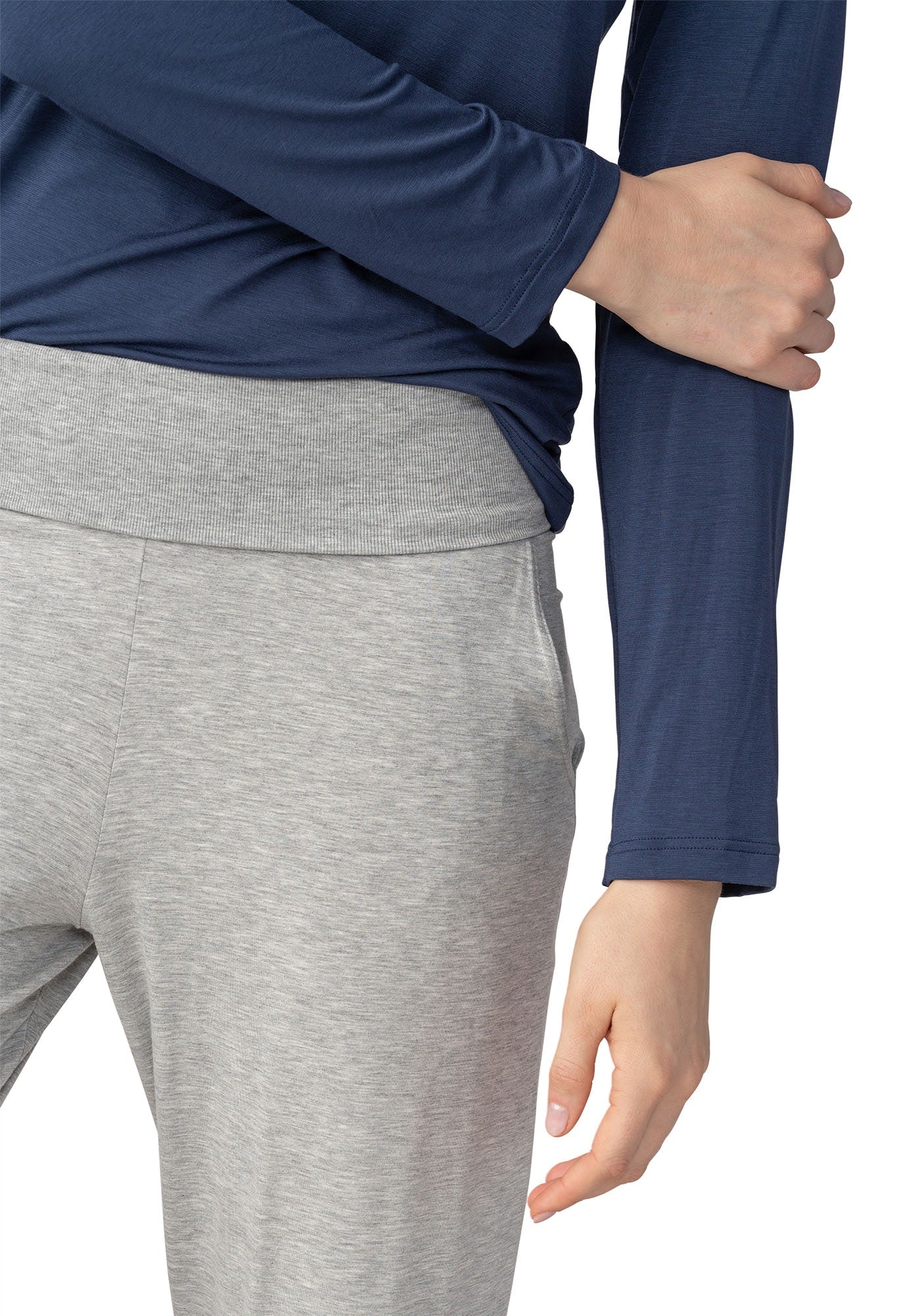 Yogahose (Hellgrau Melange)