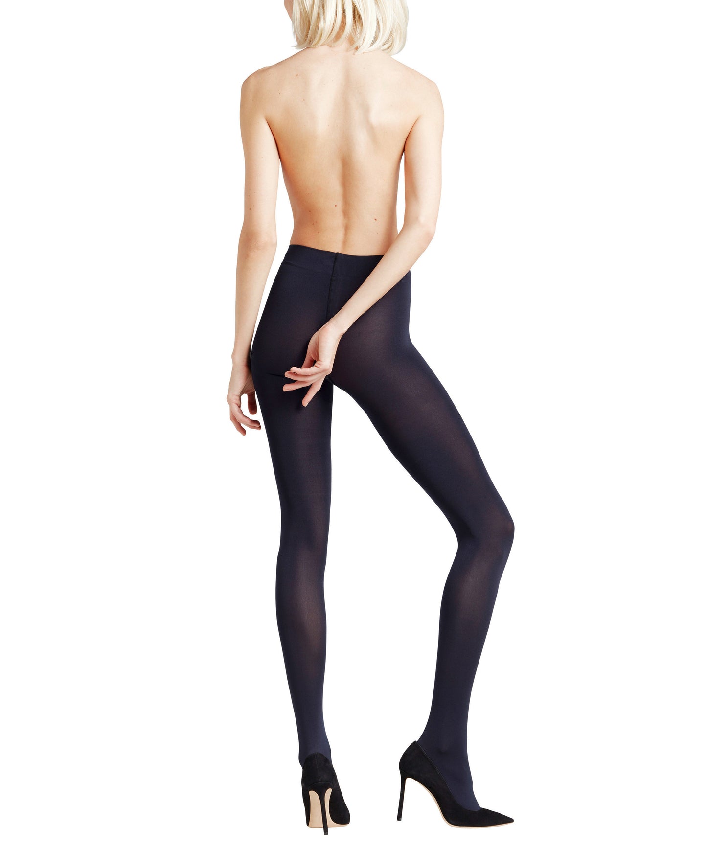 Strumpfhose Seidenglatt (Marine)