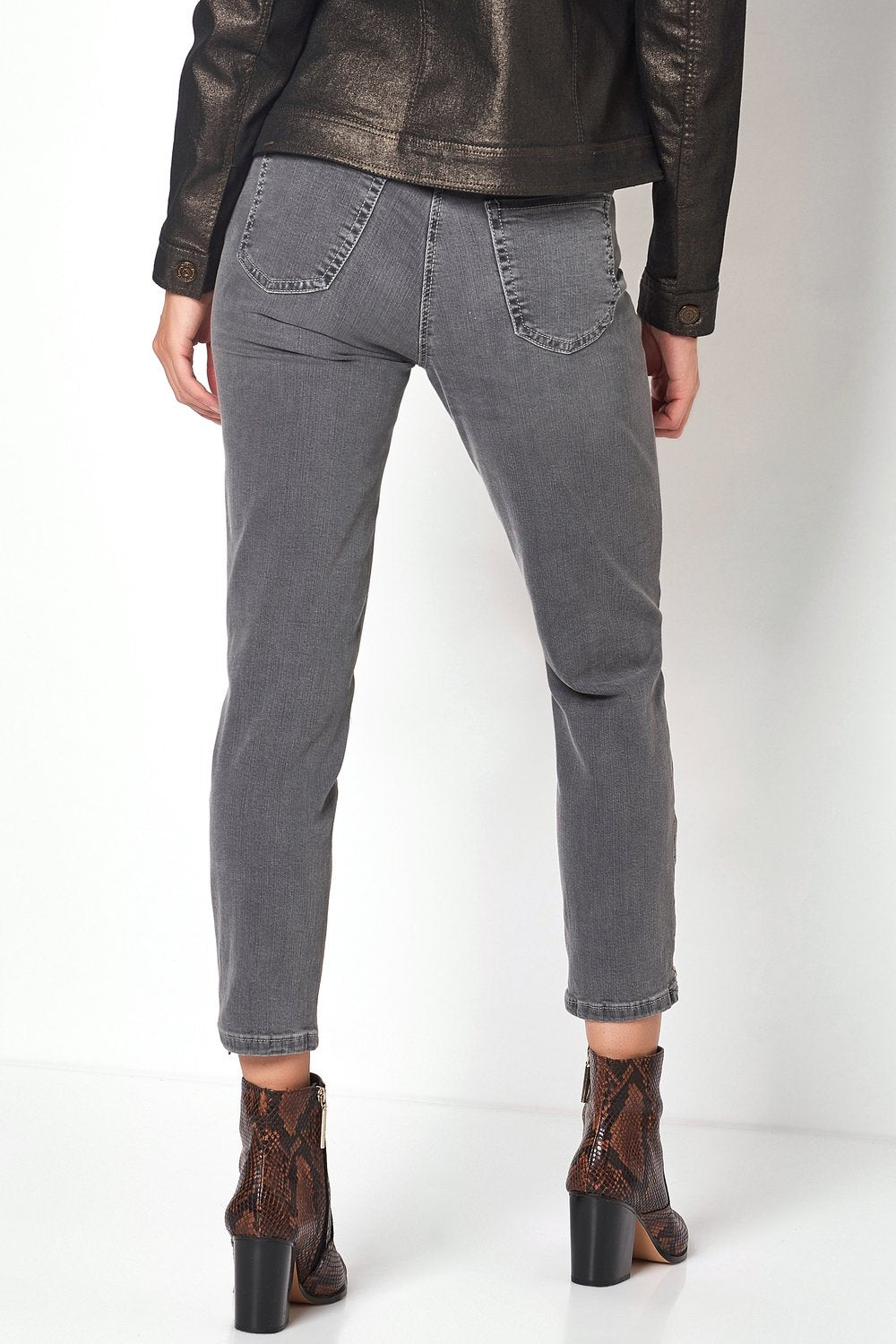 Perfect Shape Zip (Dark Grey)