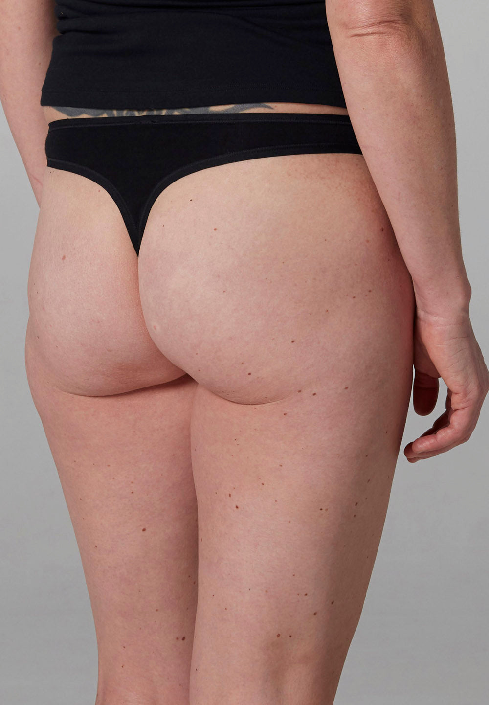 Skiny Damen String 2er Pack Advantage Cotton (Black)