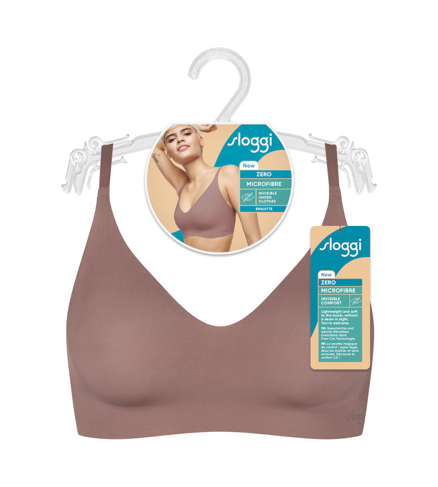 sloggi ZERO Microfibre 2.0 Bralette (Cacao)