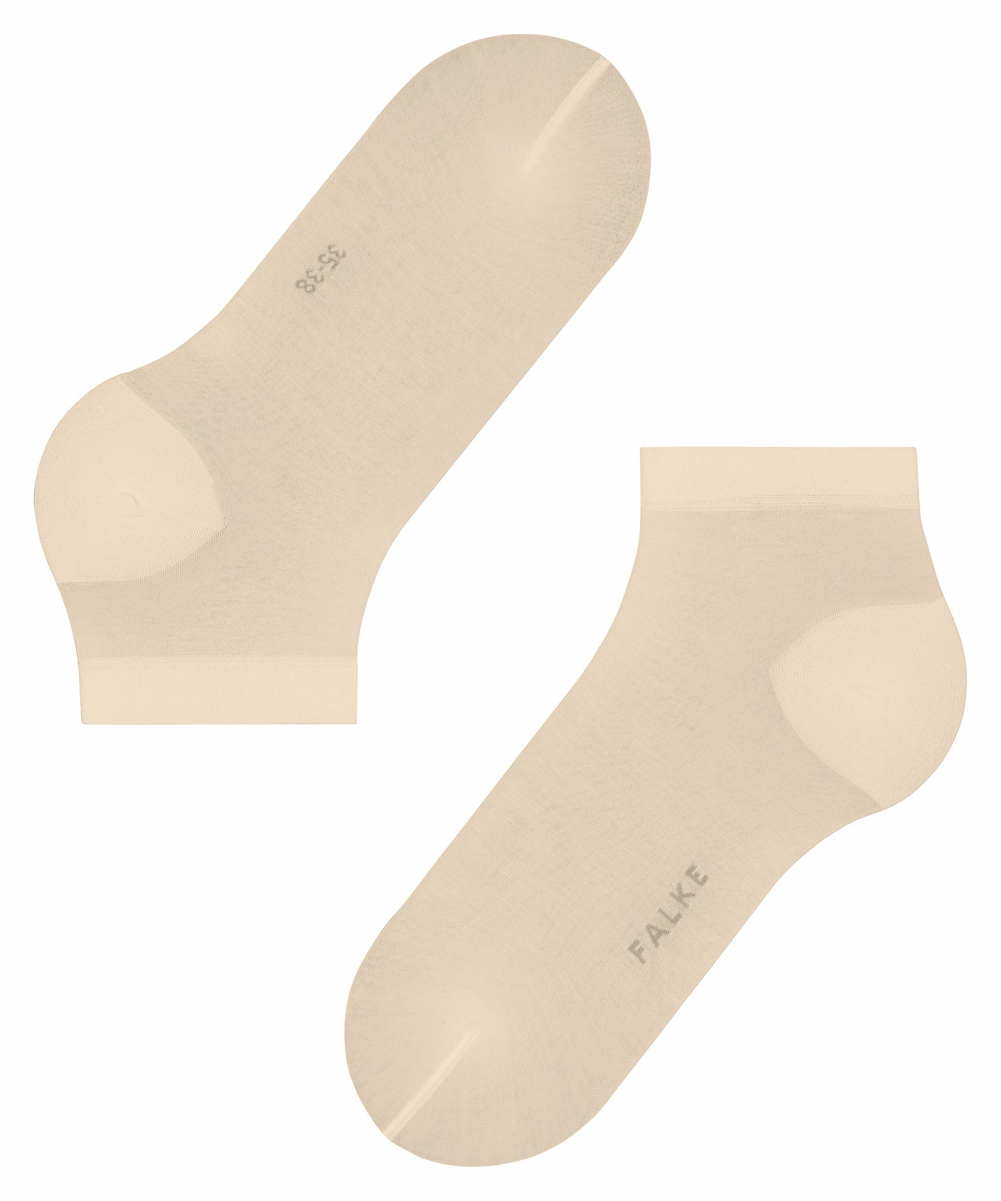 Sneakersocken Fine Softness (Cream)