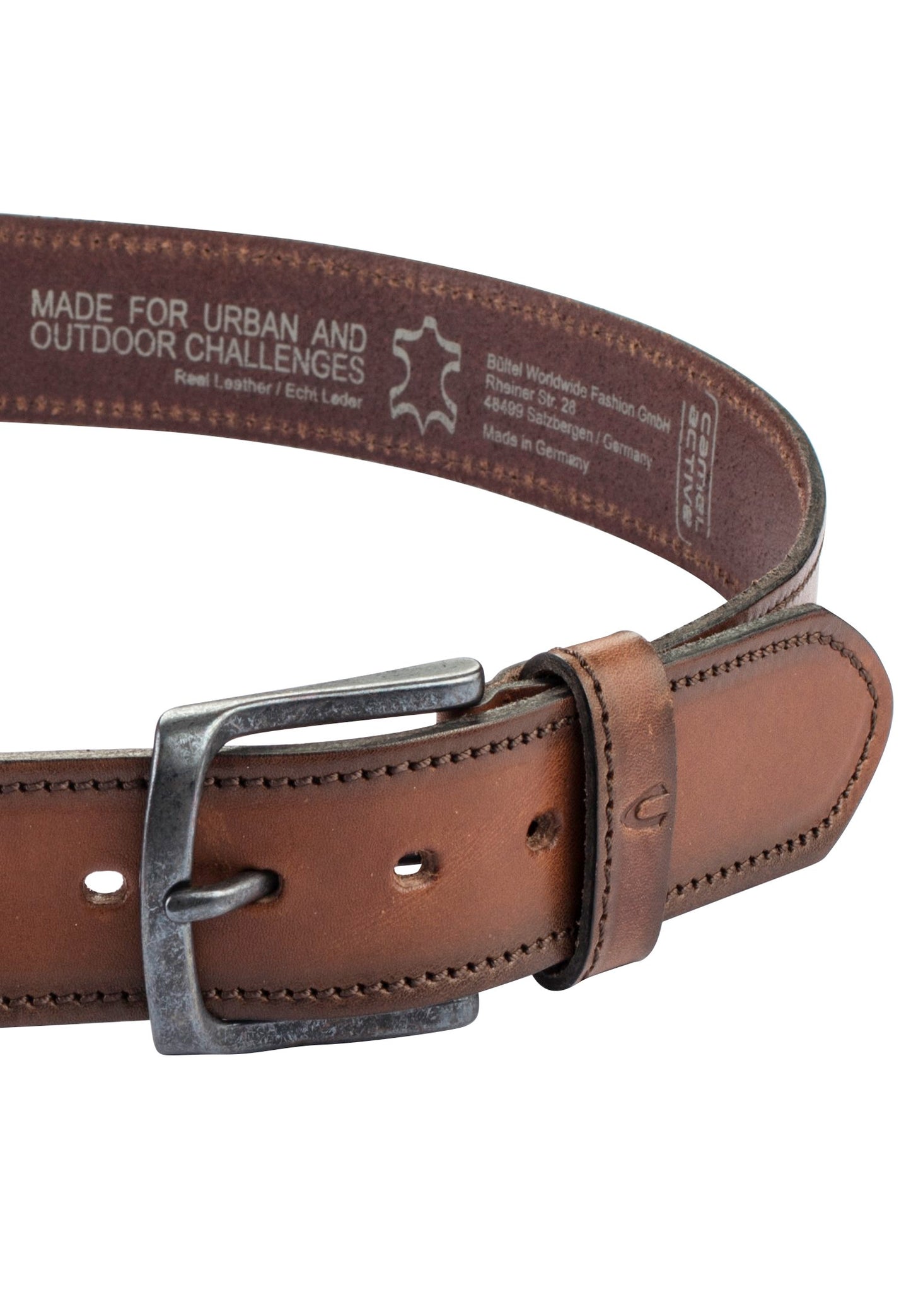Gürtel aus hochwertigem Leder (Brown)