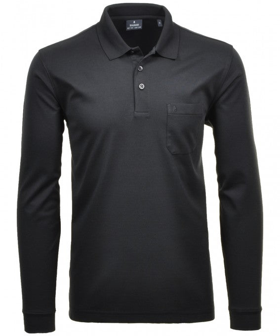 Polo soft knit LS