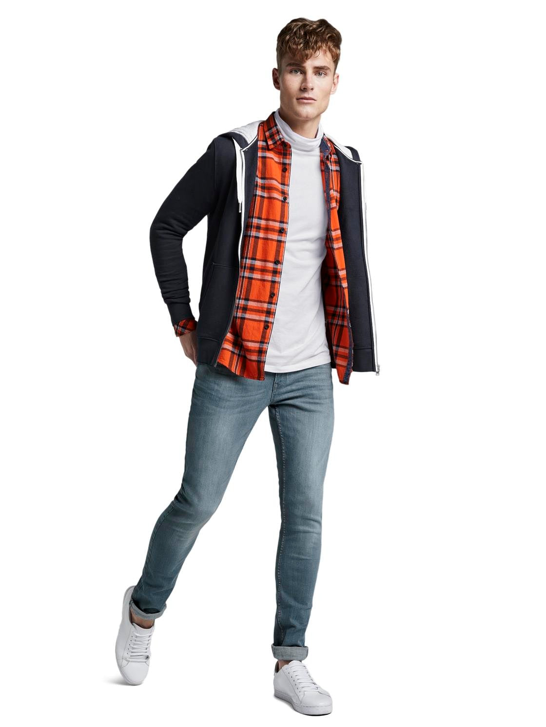 skinny CULVER grey blue denim