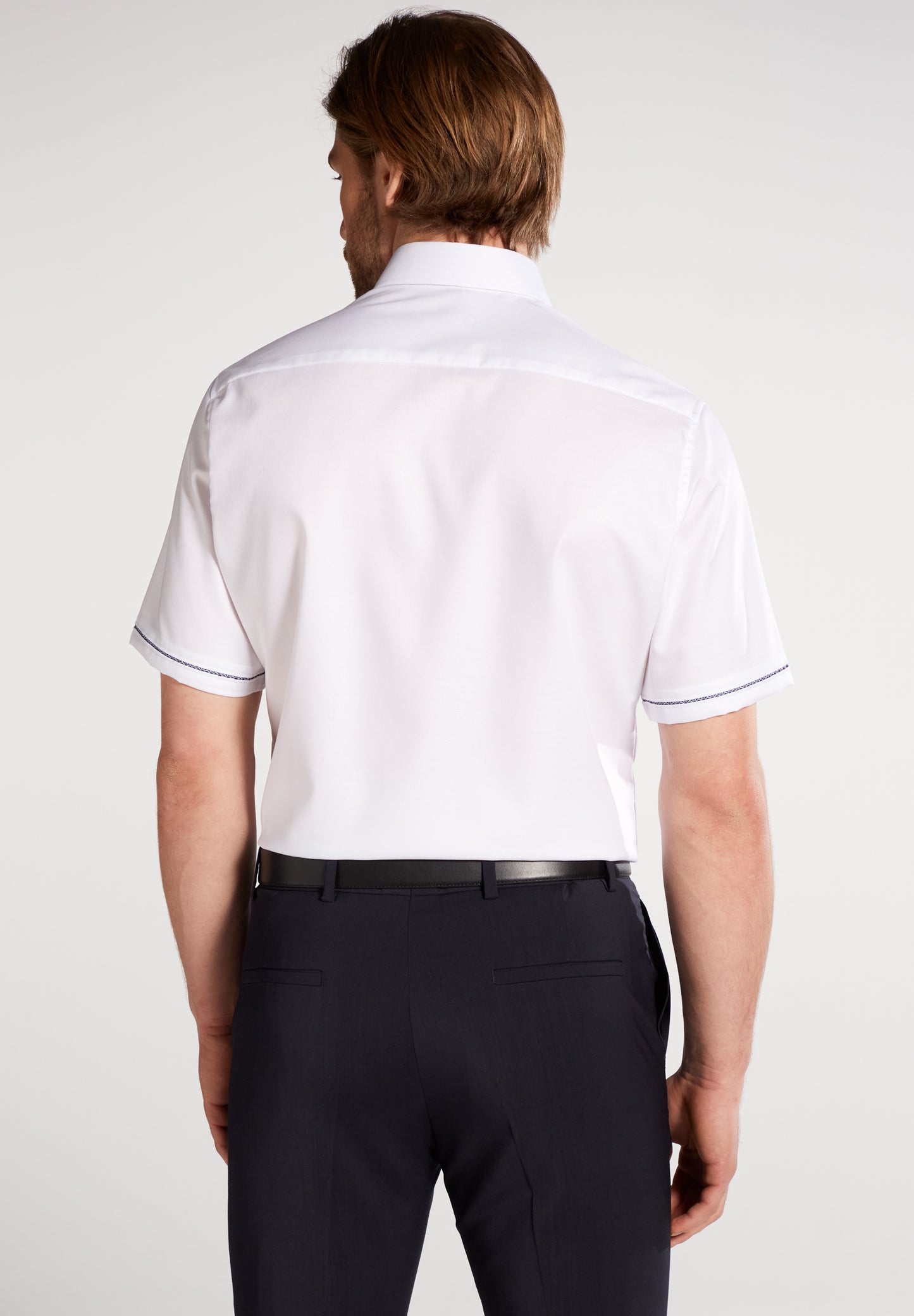 ETERNA KURZARM HEMD MODERN FIT NATTÉ