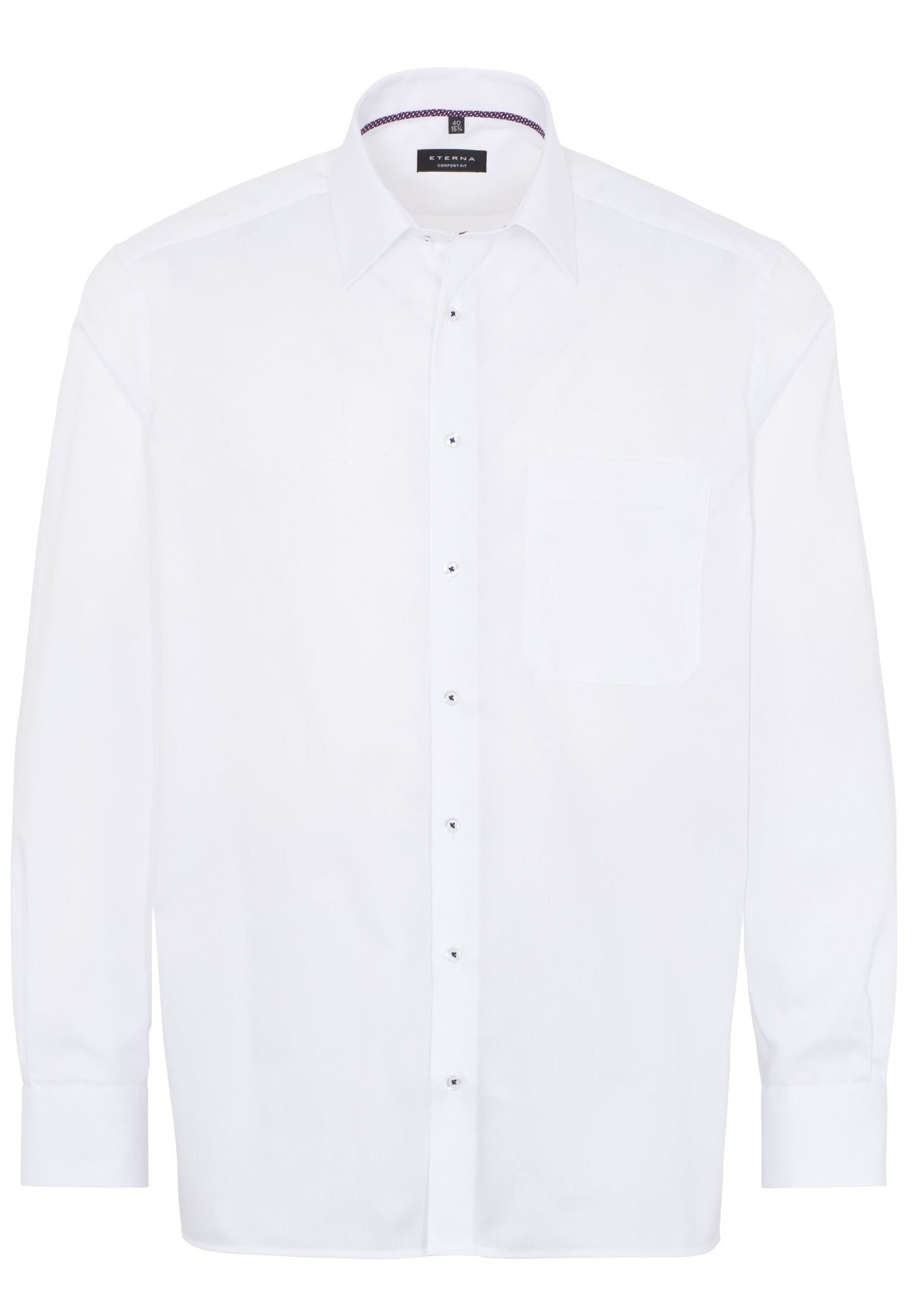 ETERNA LANGARM HEMD COMFORT FIT PINPOINT