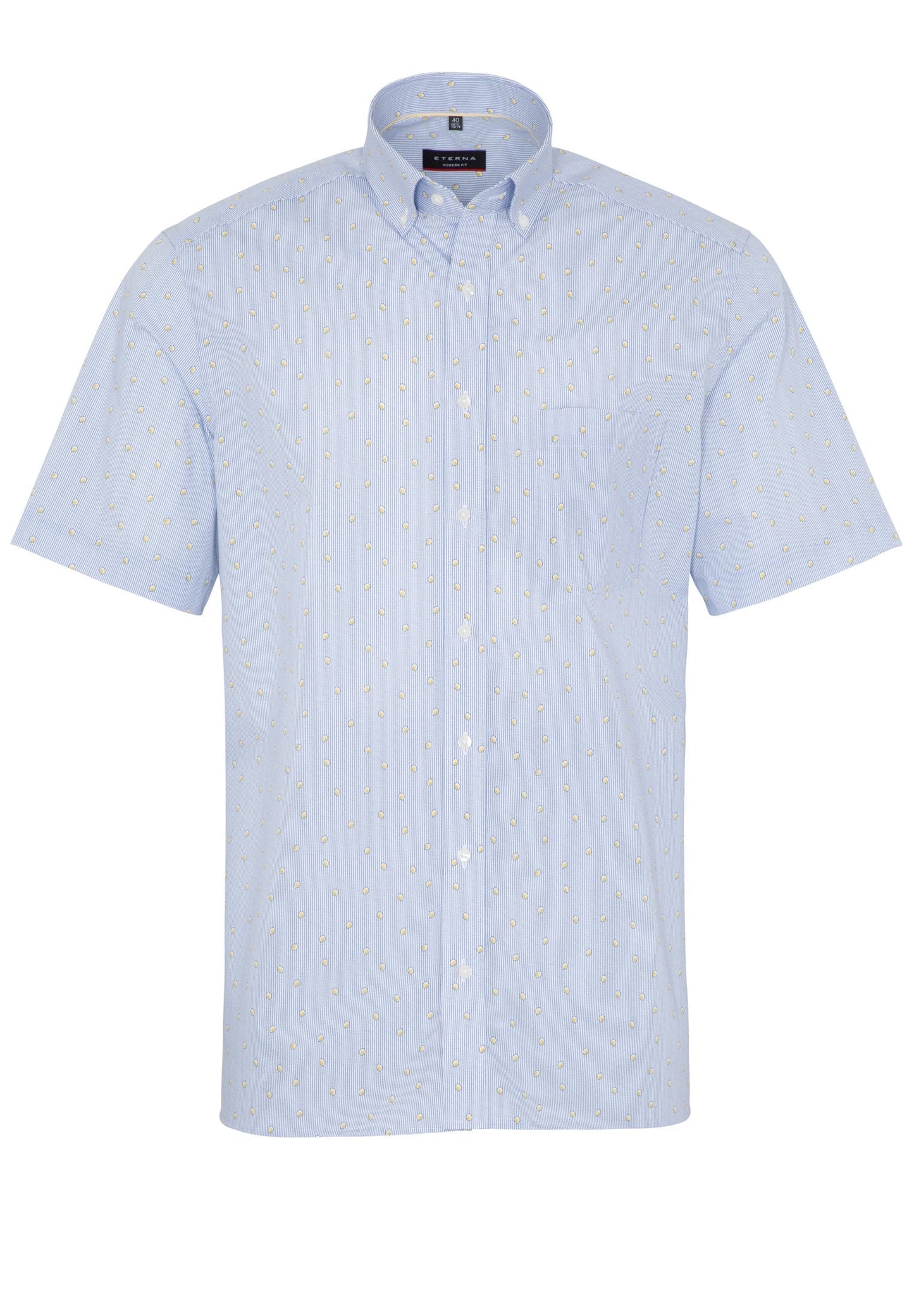 ETERNA KURZARM HEMD MODERN FIT POPELINE