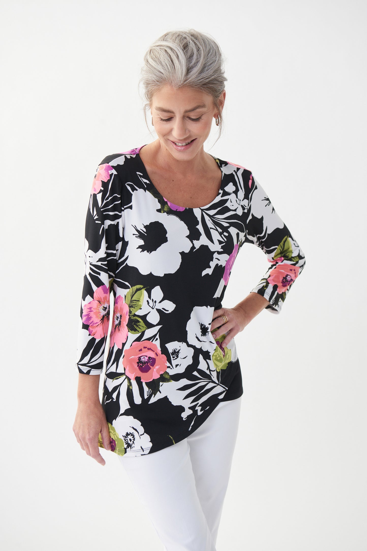 Shirt Jersey-Qualität 3/4 Arm