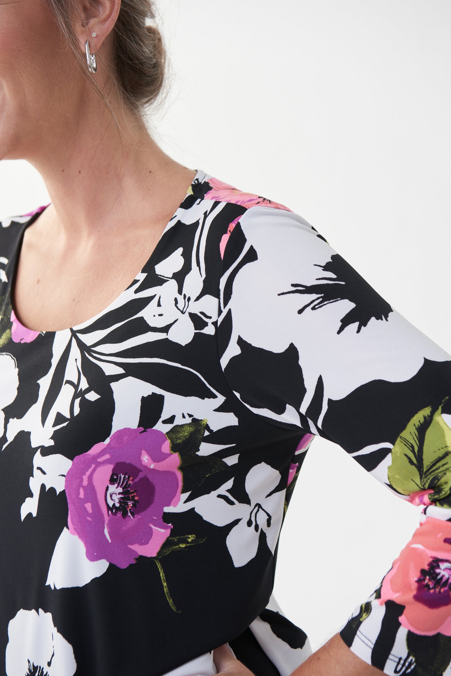 Shirt Jersey-Qualität 3/4 Arm
