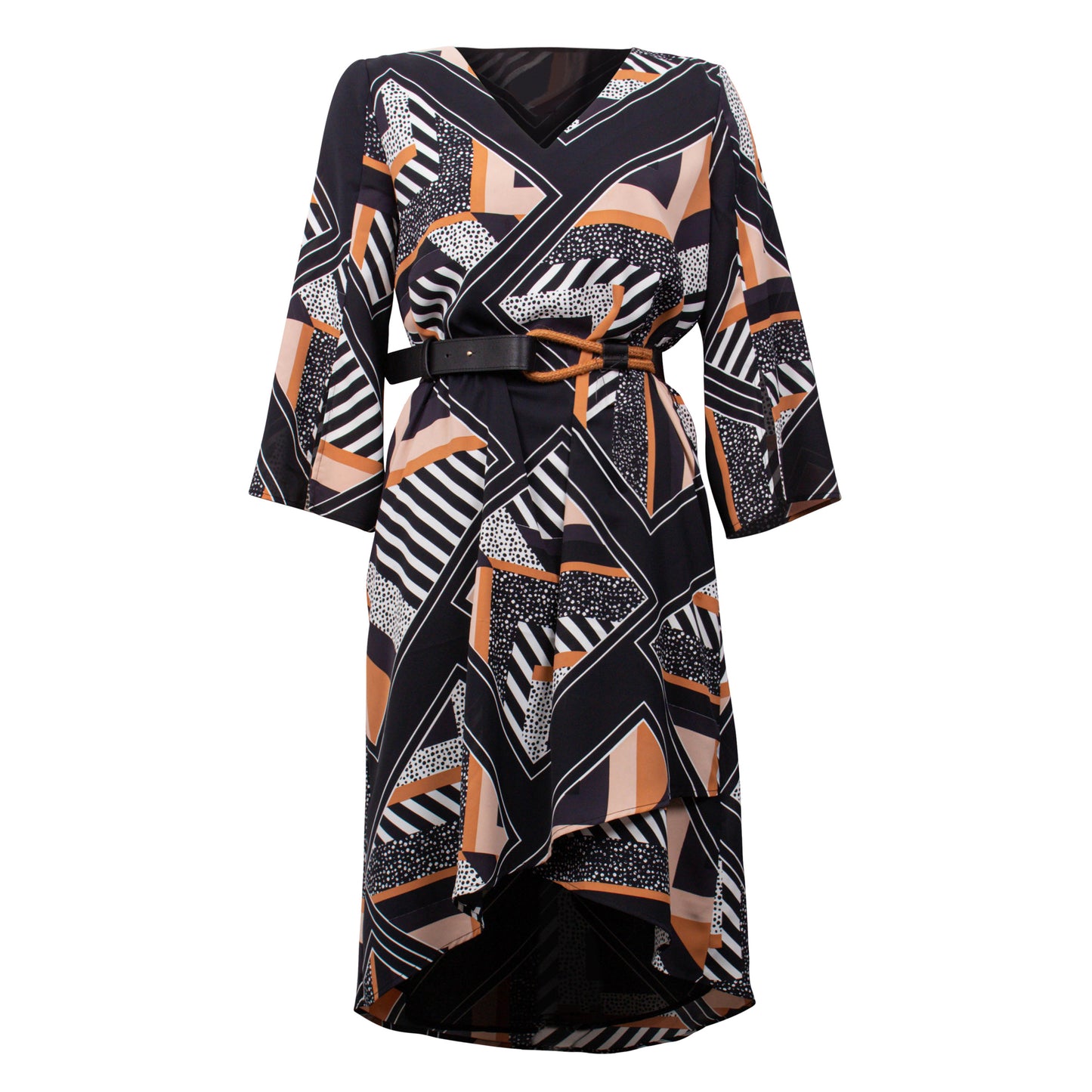 Freizeitkleid 3/4 Arm