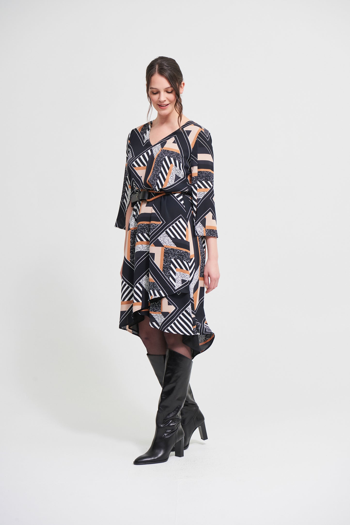 Freizeitkleid 3/4 Arm