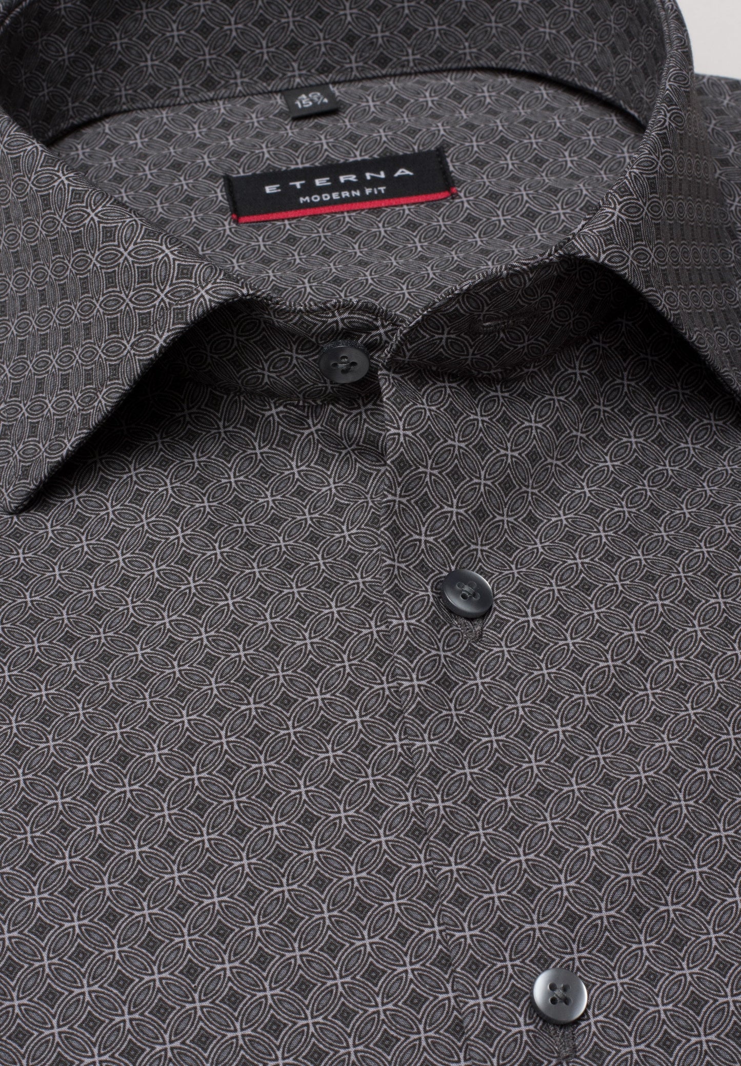 ETERNA LANGARM HEMD MODERN FIT POPELINE