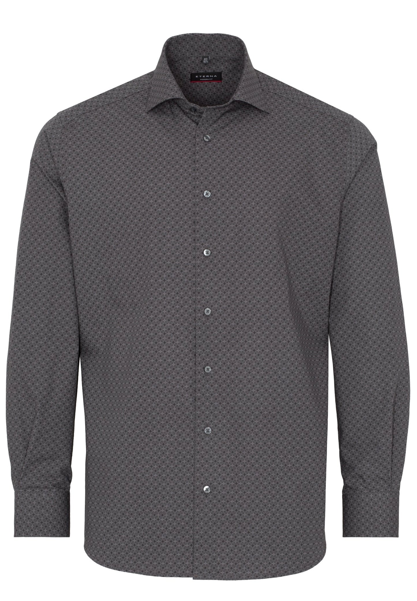ETERNA LANGARM HEMD MODERN FIT POPELINE
