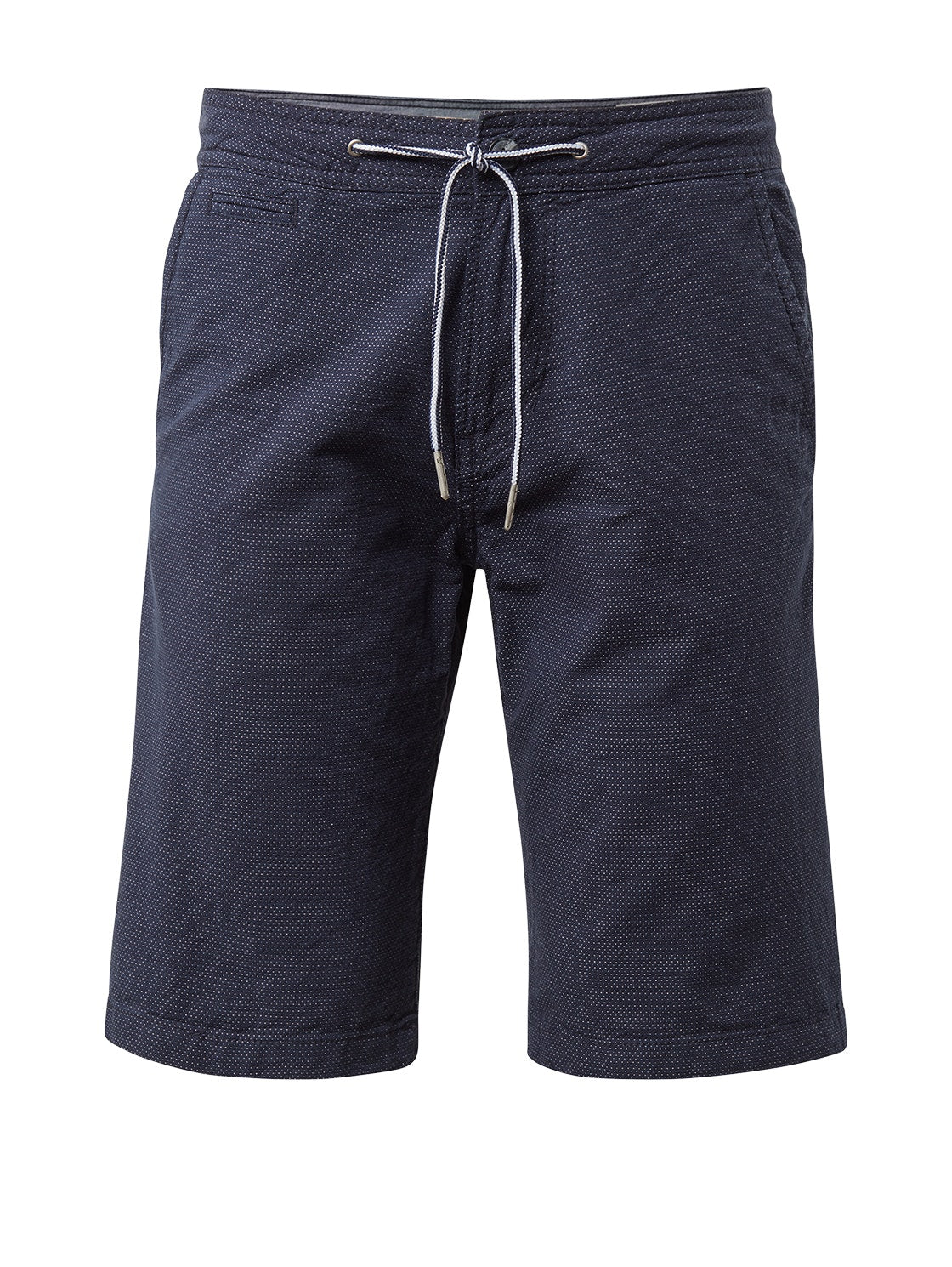 Slim chino shorts yarn dyed