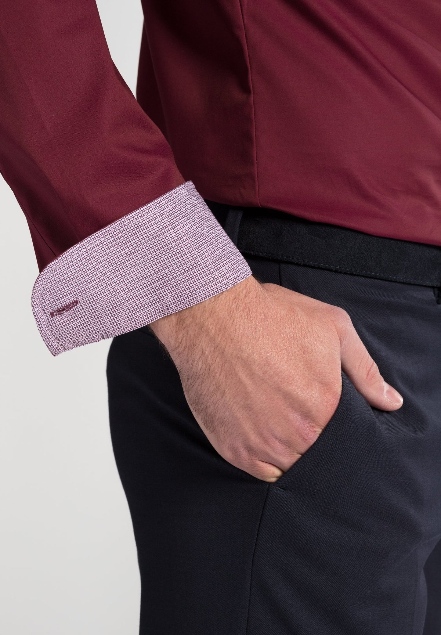 ETERNA LANGARM HEMD SLIM FIT STRETCH