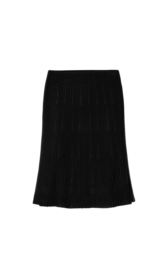 Strickrock mit Wellendesign