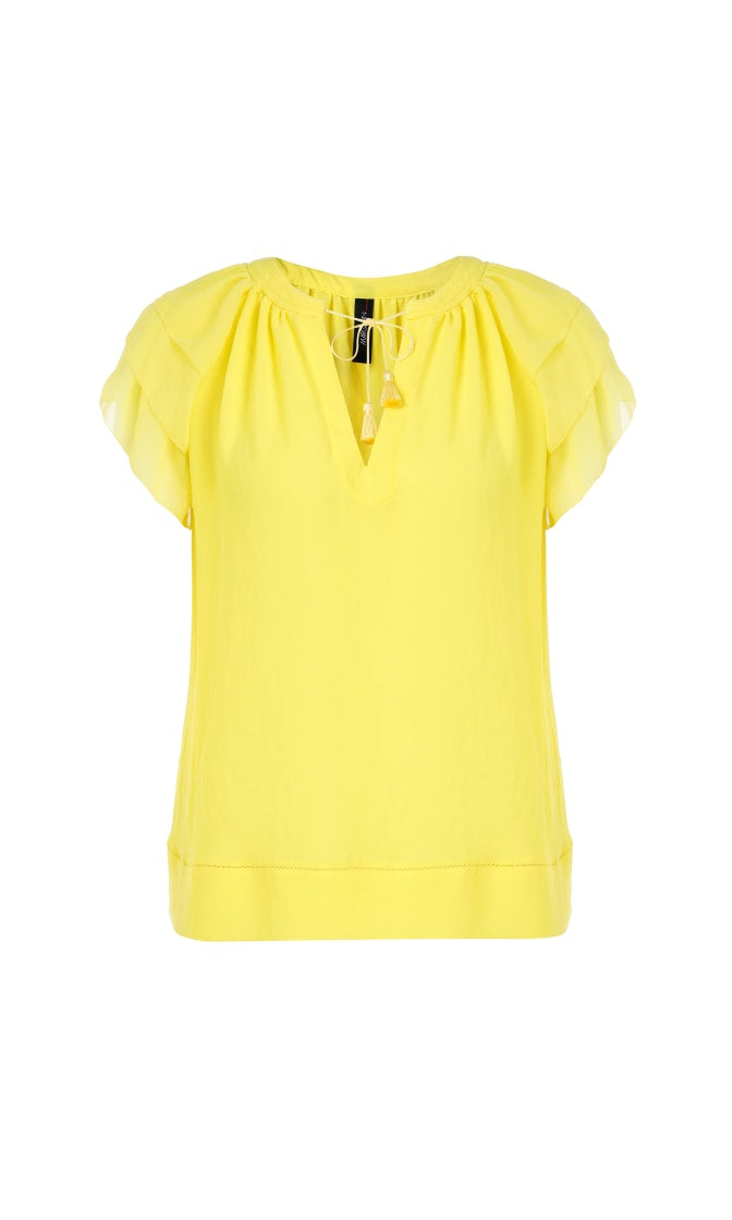 Blusentop mit Flügelärmeln