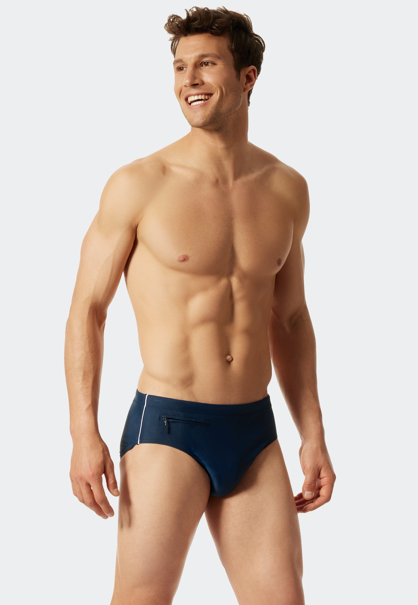 Badehose Slip Komfort (Admiral)