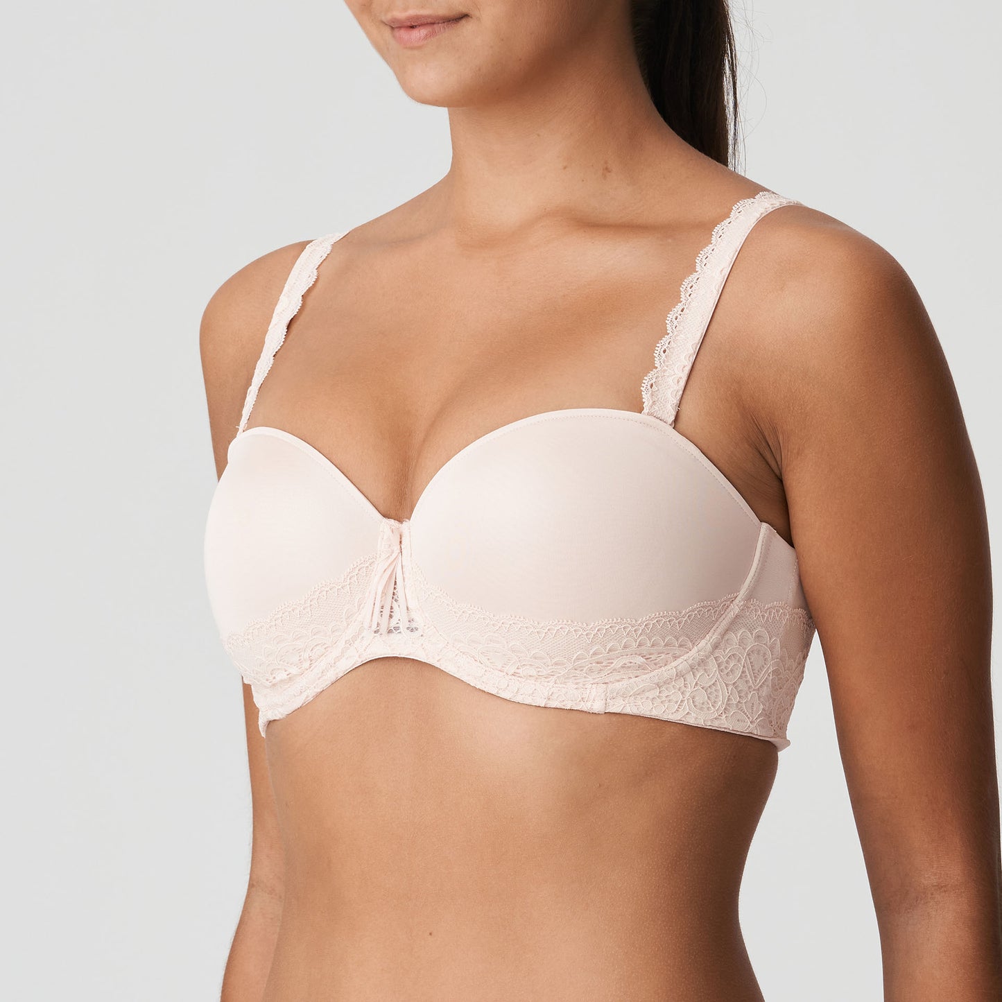 I DO silky tan Unterlegter BH trägerlos (Skt)