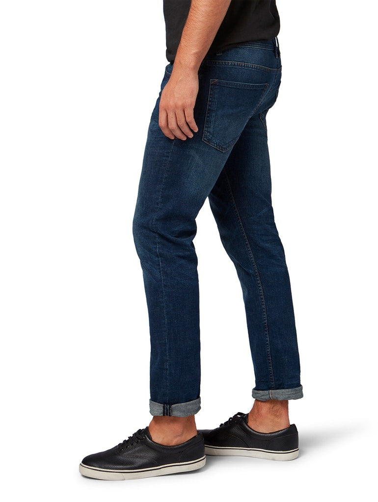 dark stone wash denim