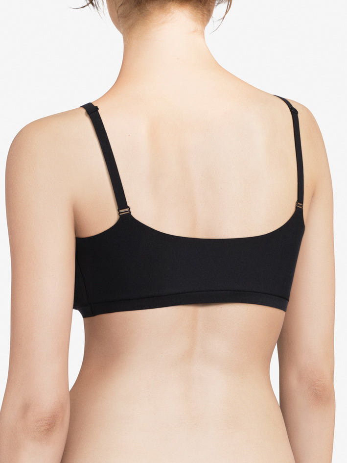 SOFTSTRETCH Bustier mit Soft Cups (Schwarz)