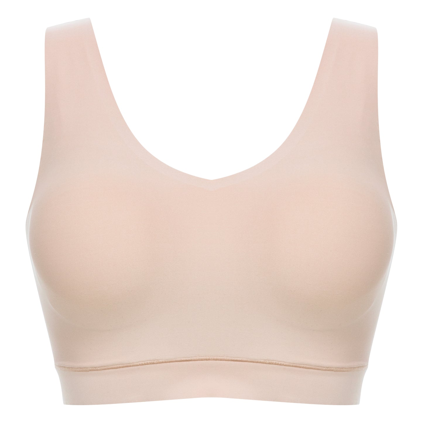 Softstretch Bustiers Bustier mit Soft Cups, V-Ausschnitt (0wu Nude)