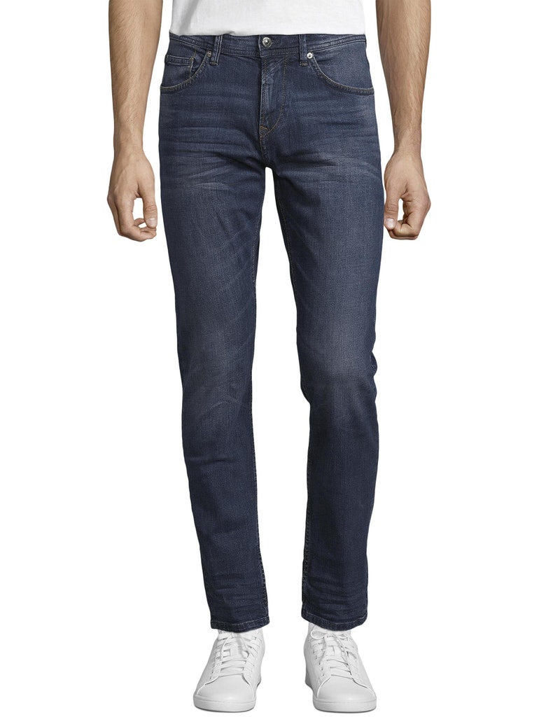dark stone wash denim