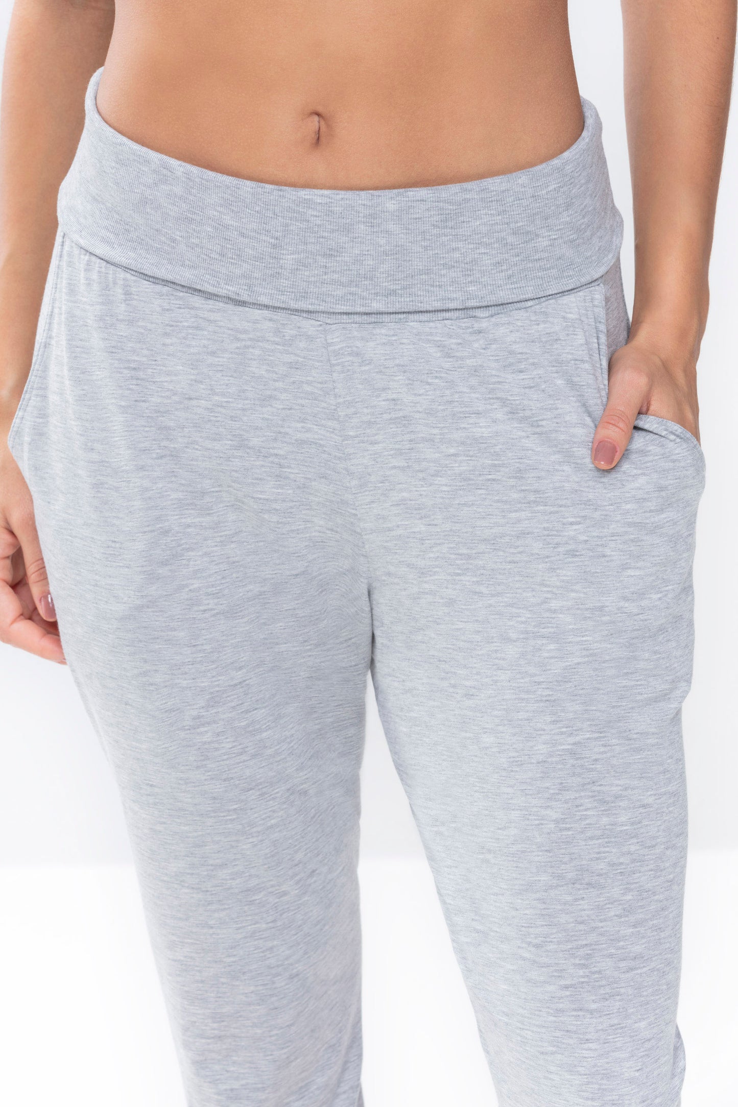 Yogahose (Hellgrau Melange)