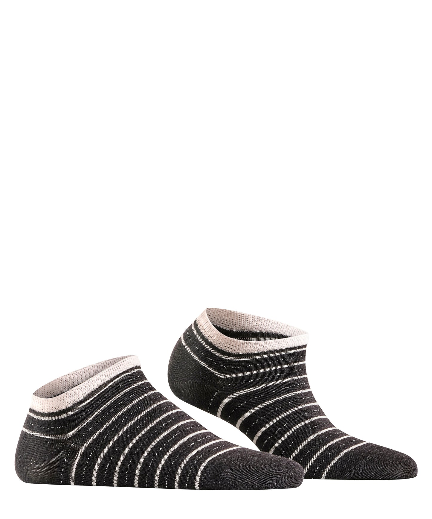 Sneakersocken Stripe Shimmer (Anthra.mel)