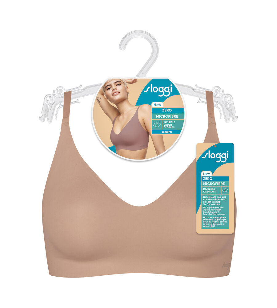 sloggi ZERO Microfibre 2.0 Bralette (00me Cameo Brown)