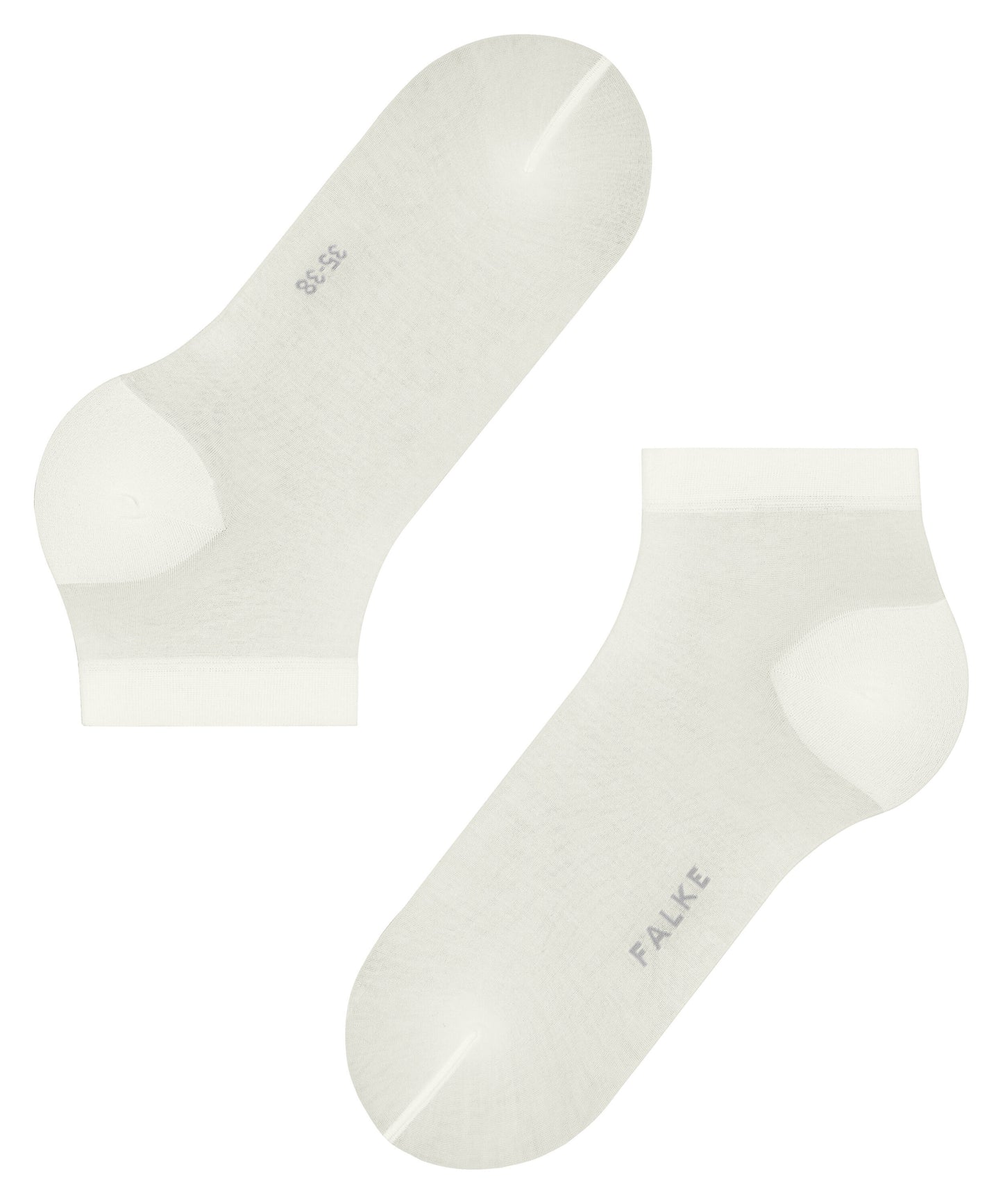 Sneakersocken Fine Softness (White)