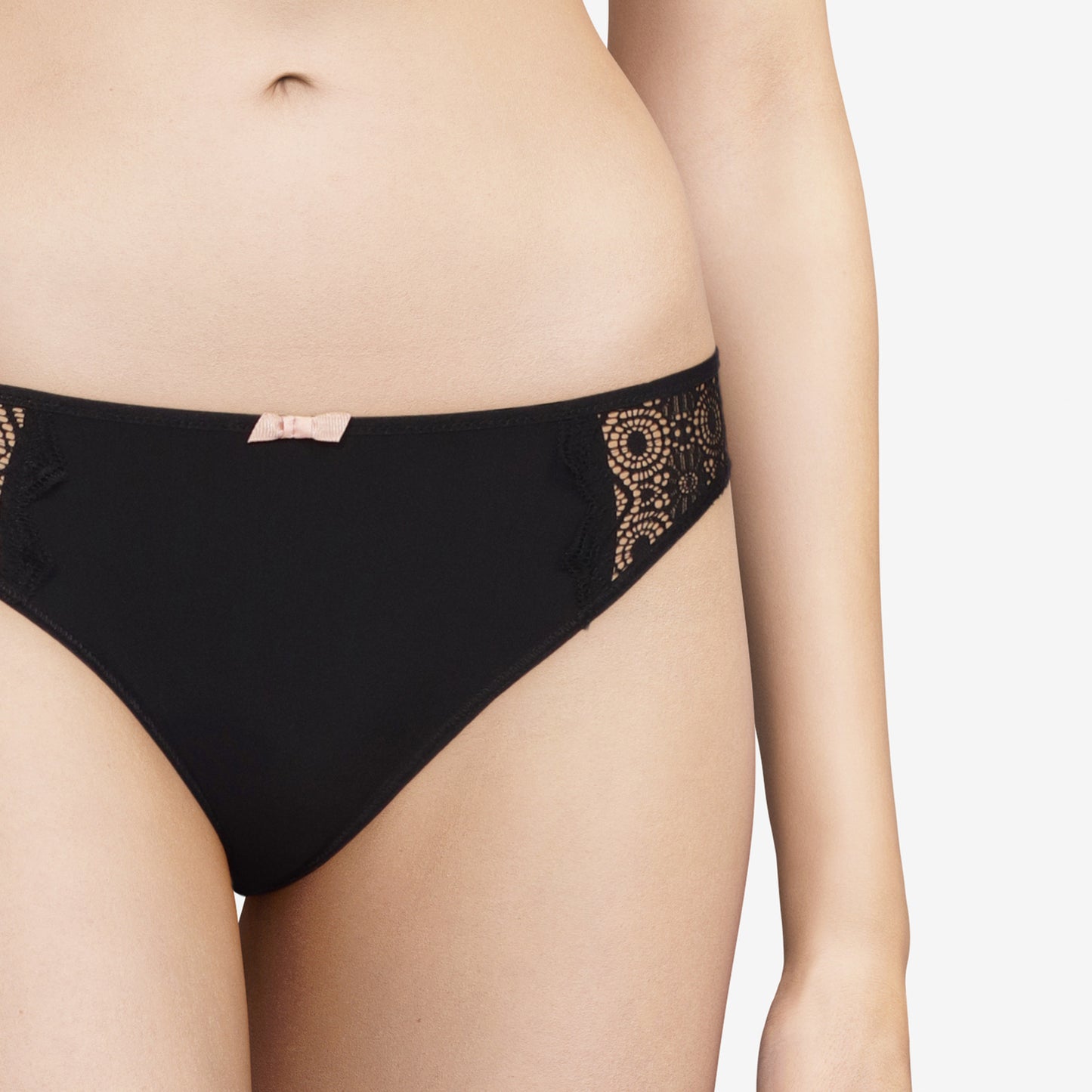GEORGIA Slip (Schwarz)