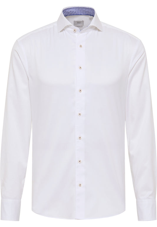 ETERNA unifarbenes Soft Tailoring Shirt SLIM FIT (Verschiedene)
