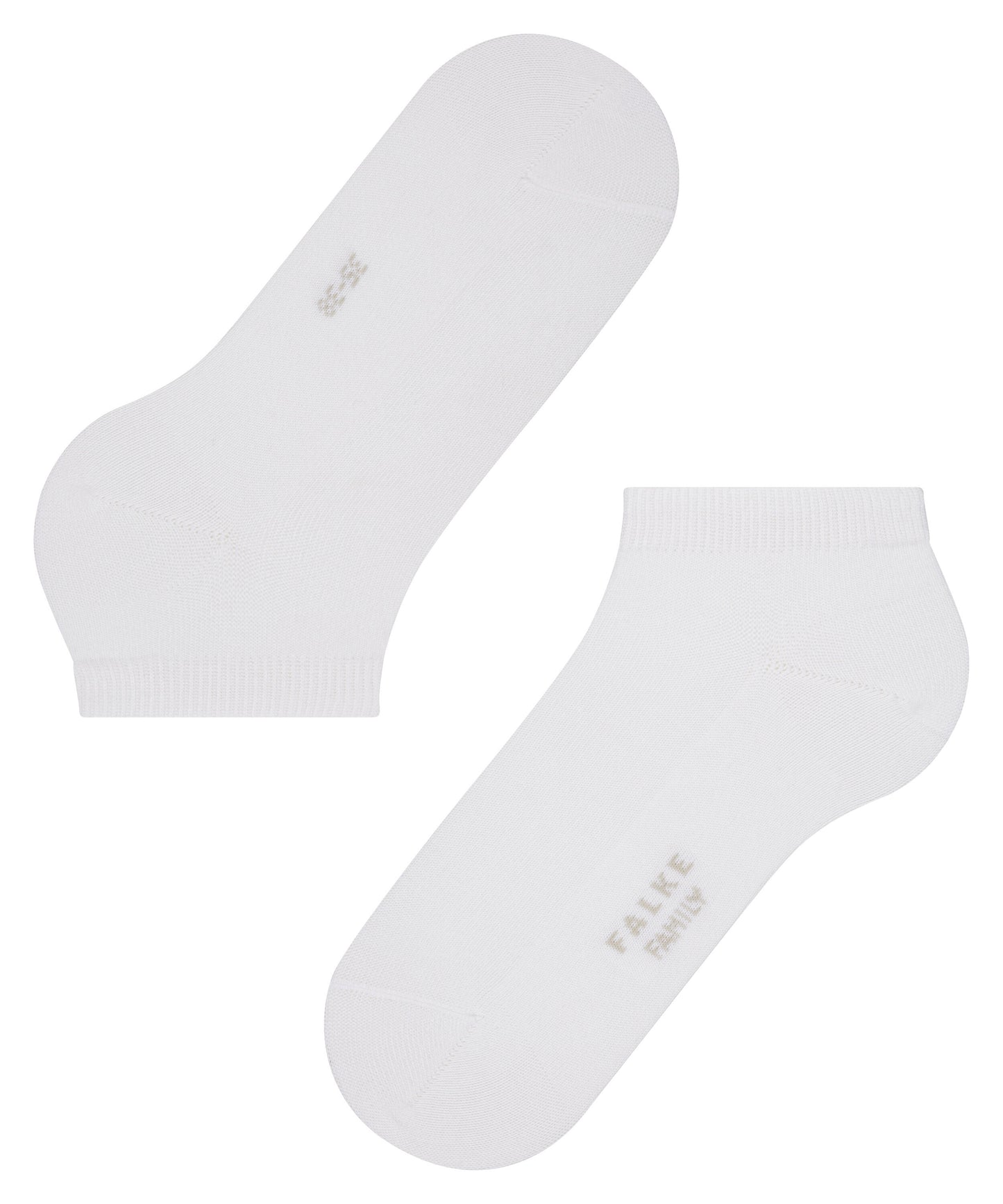 Sneakersocken Family (White)