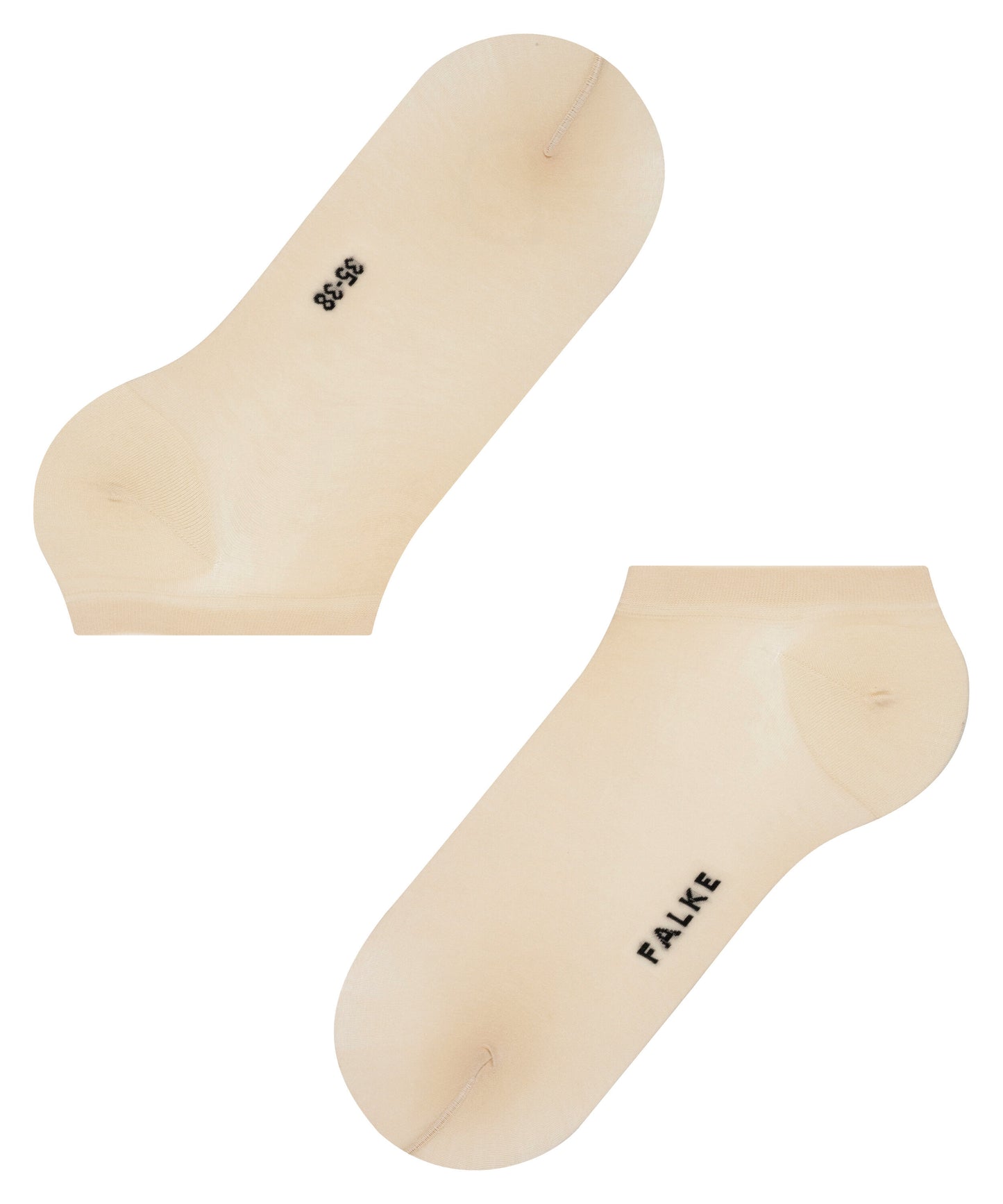 Sneakersocken Fine Softness (Cream)