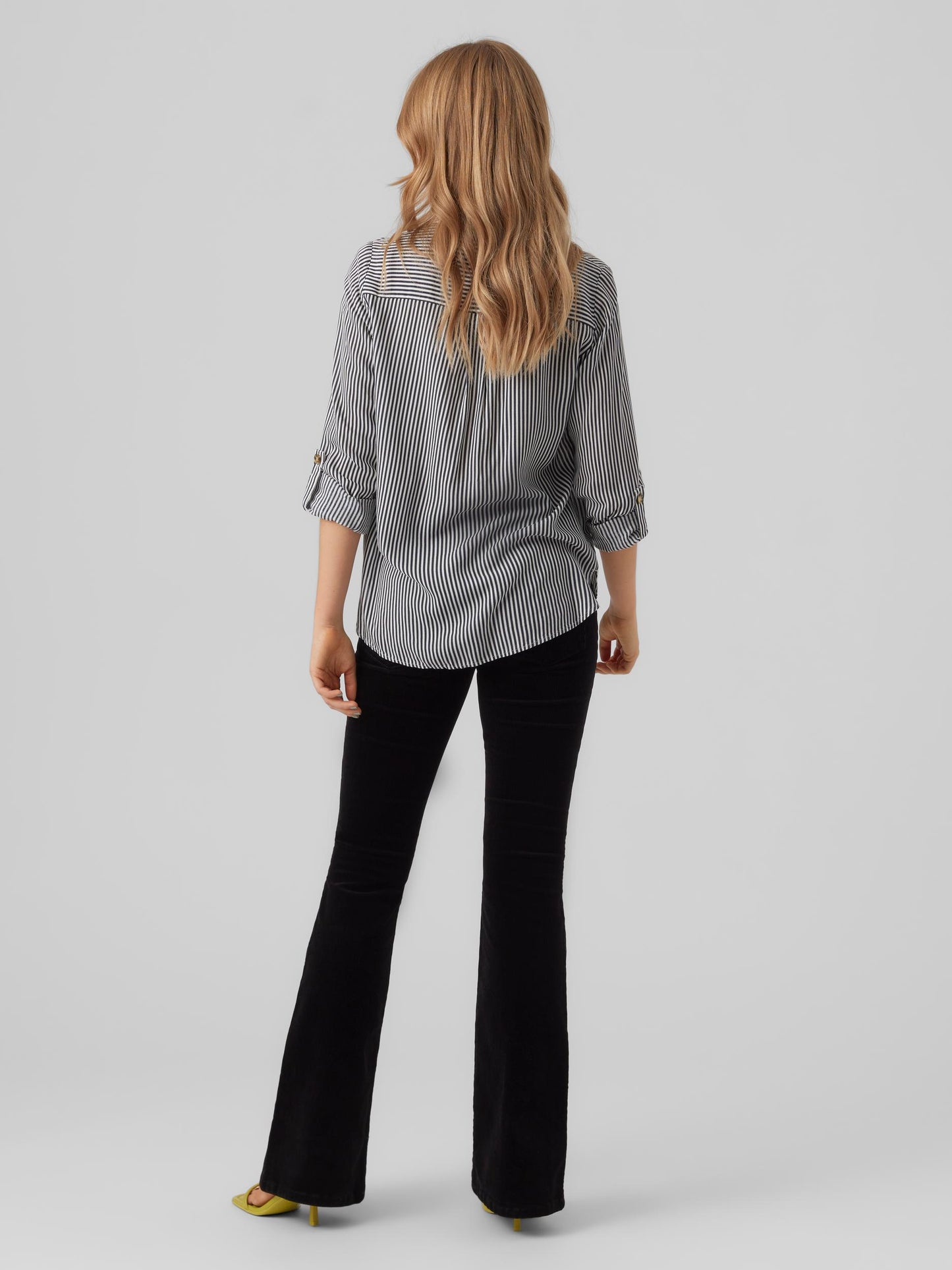Vmbumpy L/s Shirt New Wvn Noos (Snow White)
