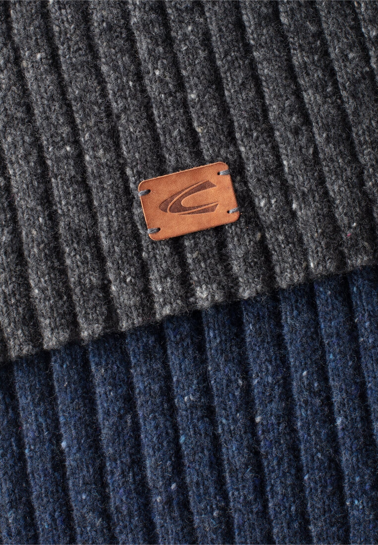 Strickschal mit Merinowolle
