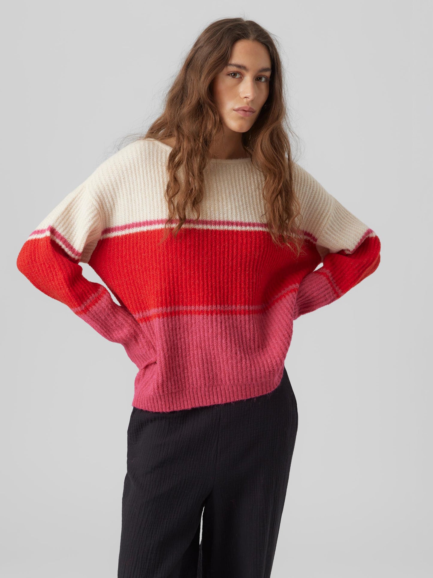 VMCELIN LS BOATNECK PULLOVER GA BOO