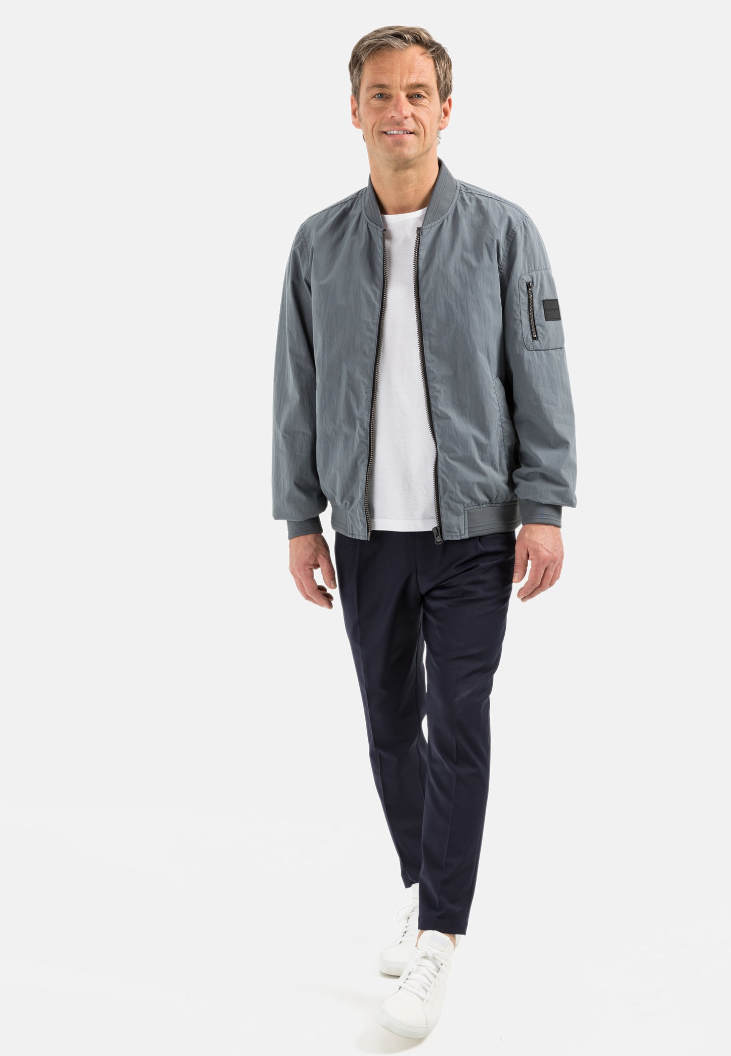 Calamar Baumwoll Blouson (Blau)