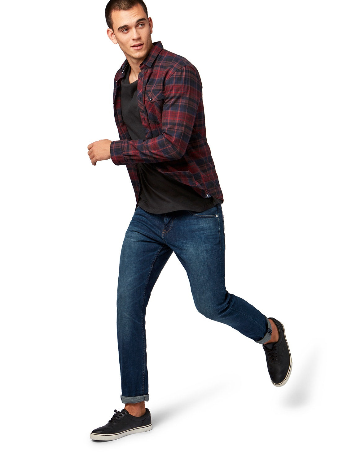 slim PIERS blue denim (Dark Stone Was)