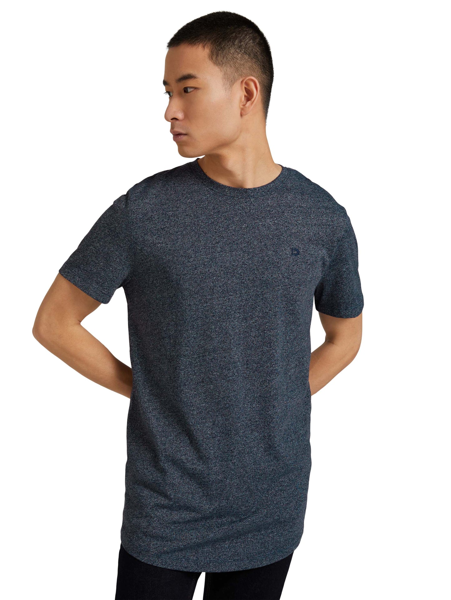 structured t-shirt (Sky Captain Bl)