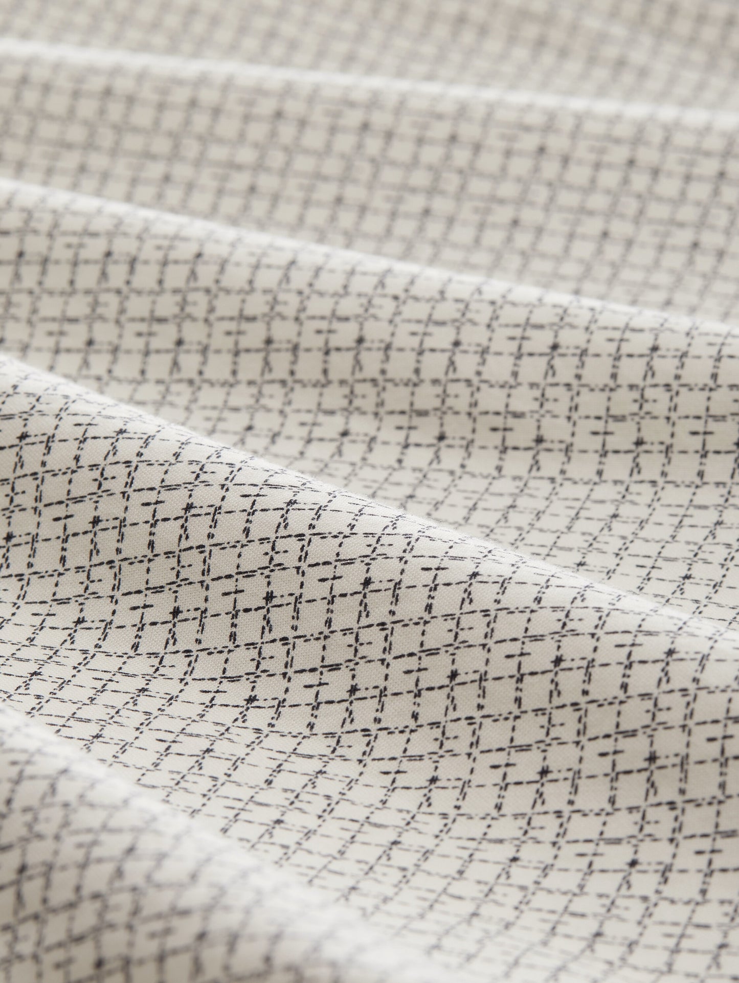 fitted printed shirt (Creme Scratche)