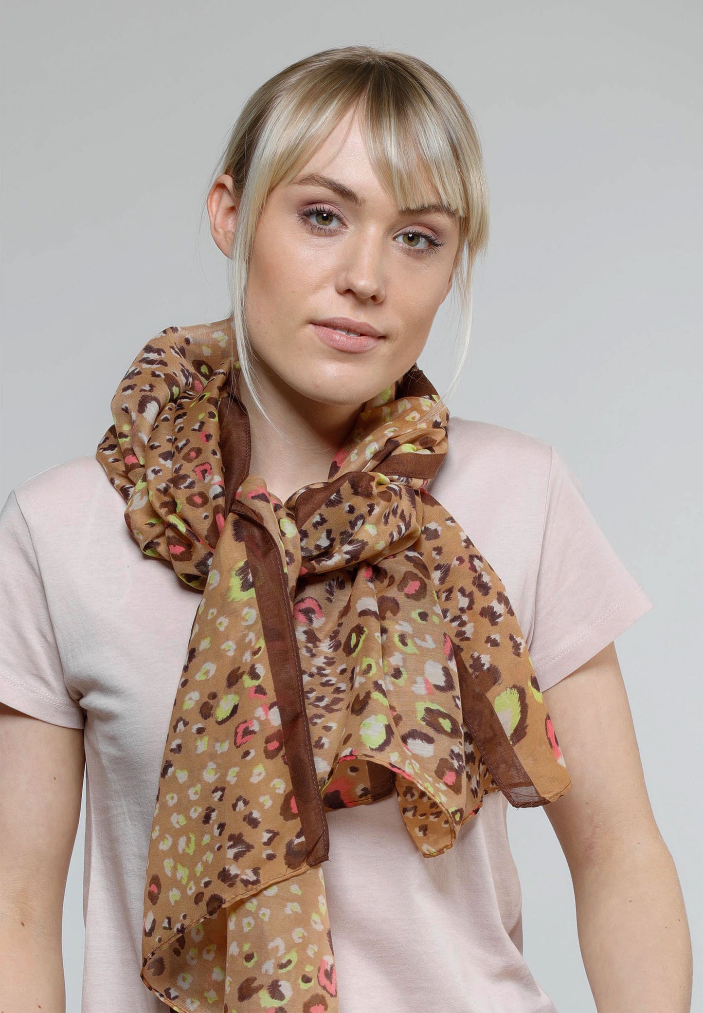 Schal Polyester Schal (Camel)