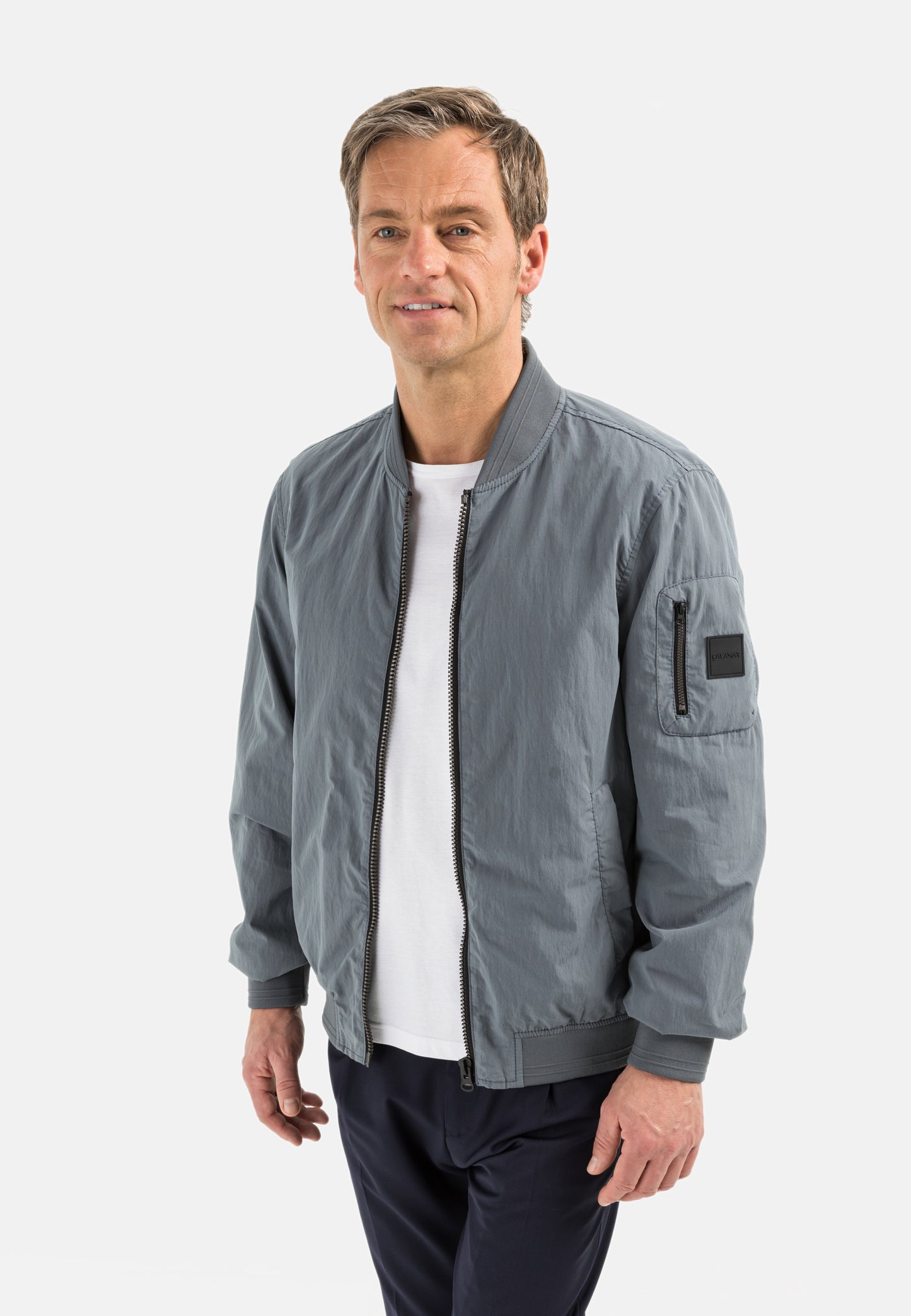 Calamar Baumwoll Blouson (Blau)