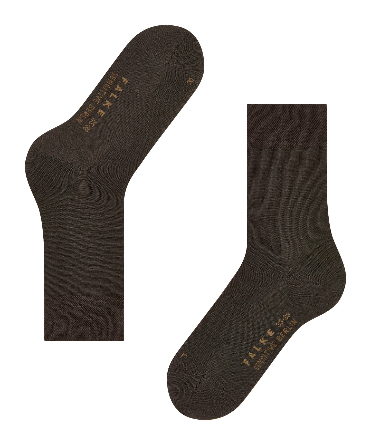 Socken Sensitive Berlin (Dark Brown)