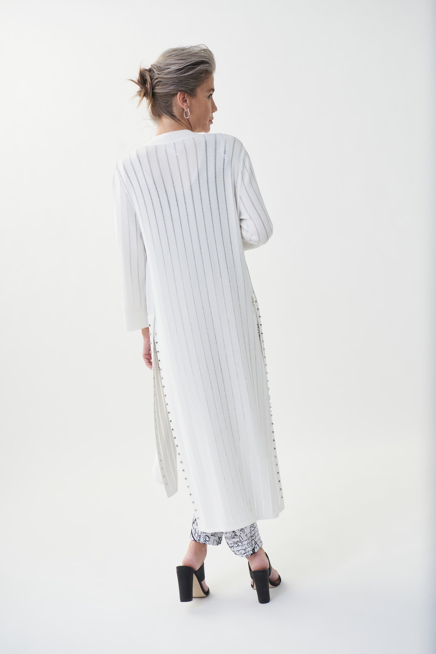 Strick-Cardigan 1/1 Arm (Vanille)