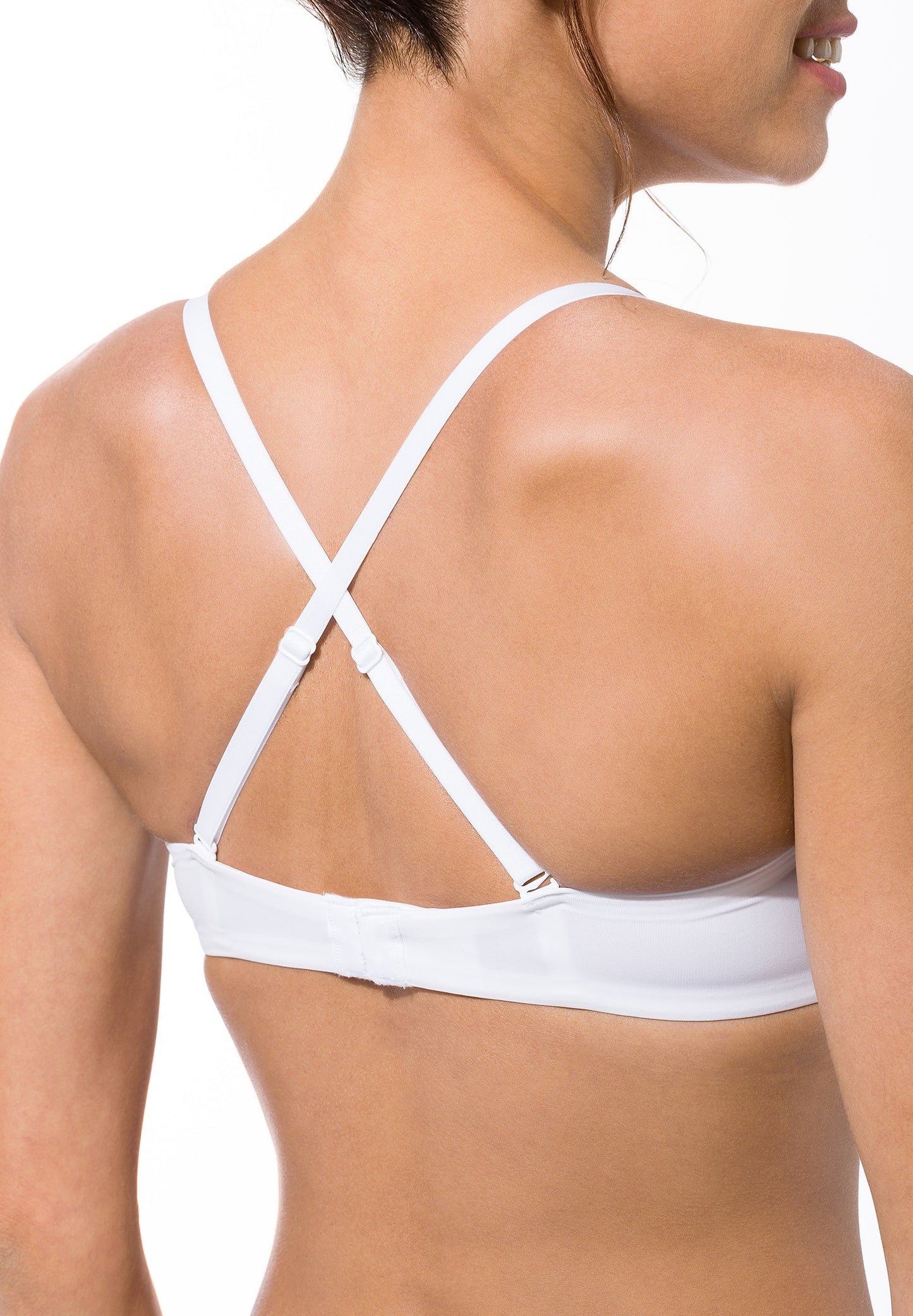 Skiny Damen Multi Schalen BH ohne Bügel Micro Lovers (White)